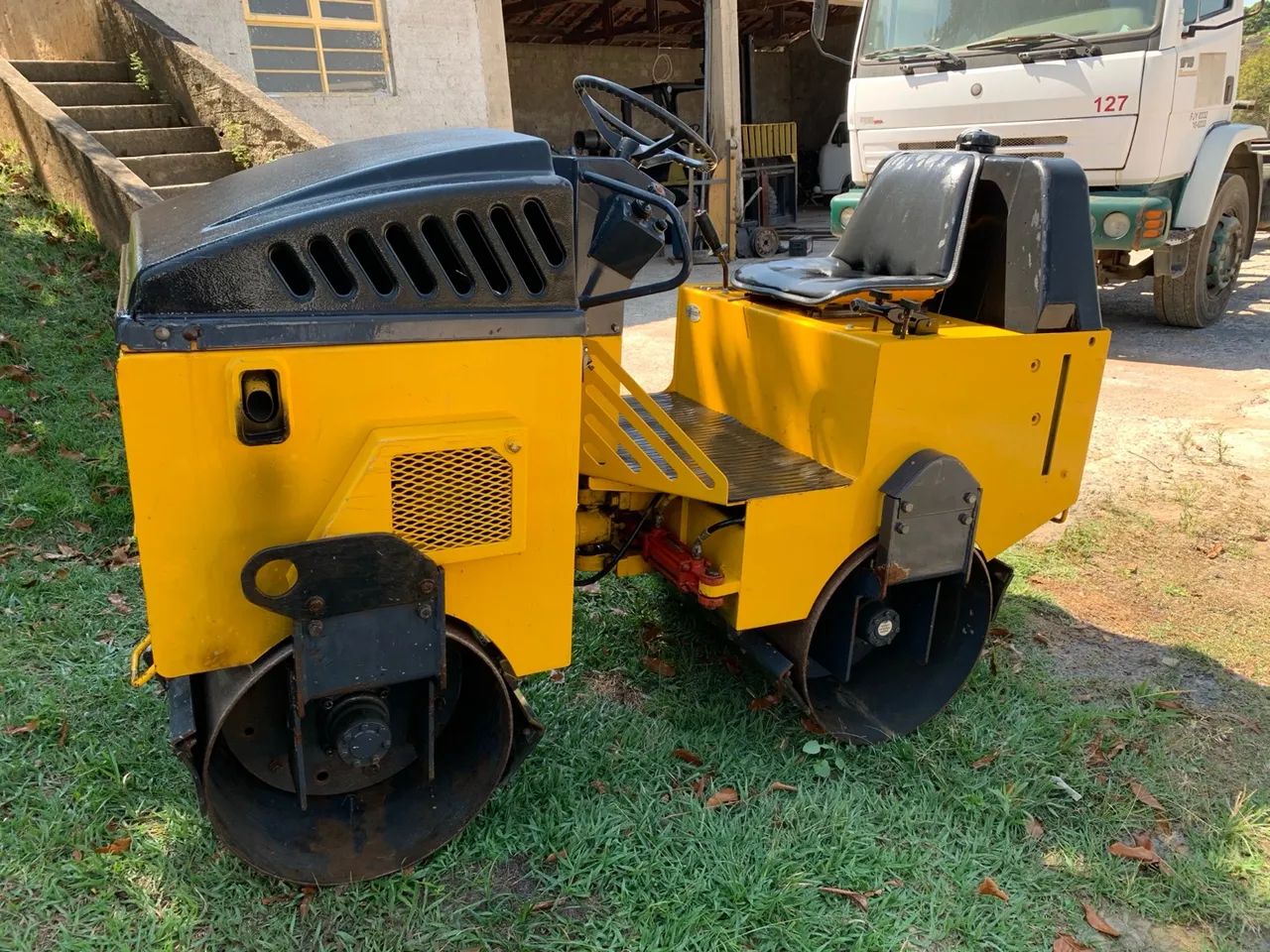 Rolo Compactador CHAPA/CHAPA 1.5T Diesel - Foto 2