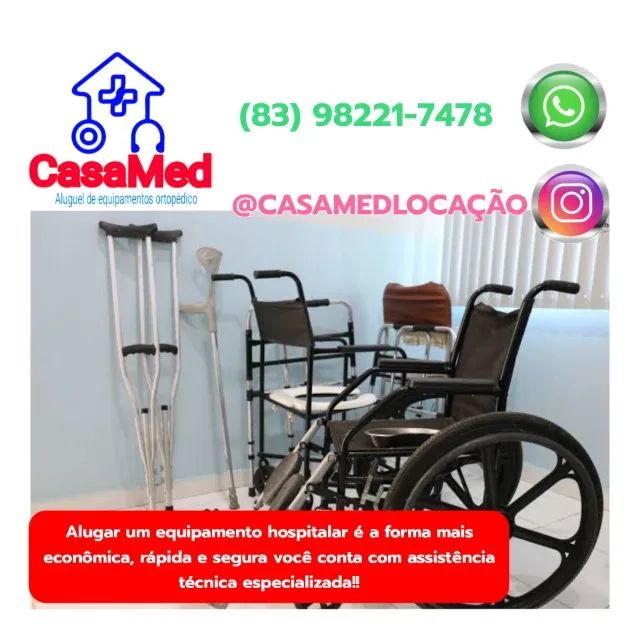 Locação é venda de cama e cadeiras de rodas  - Foto 3
