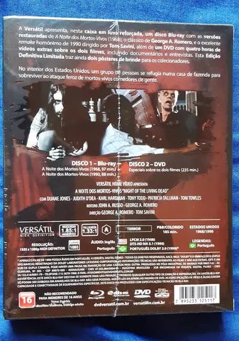 Blu-ray A Noite dos Mortos-Vivos - Versátil - Foto 2