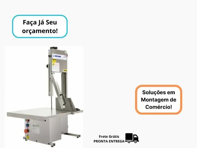 Serra Fita Beccaro de Mesa 0,5 Cv