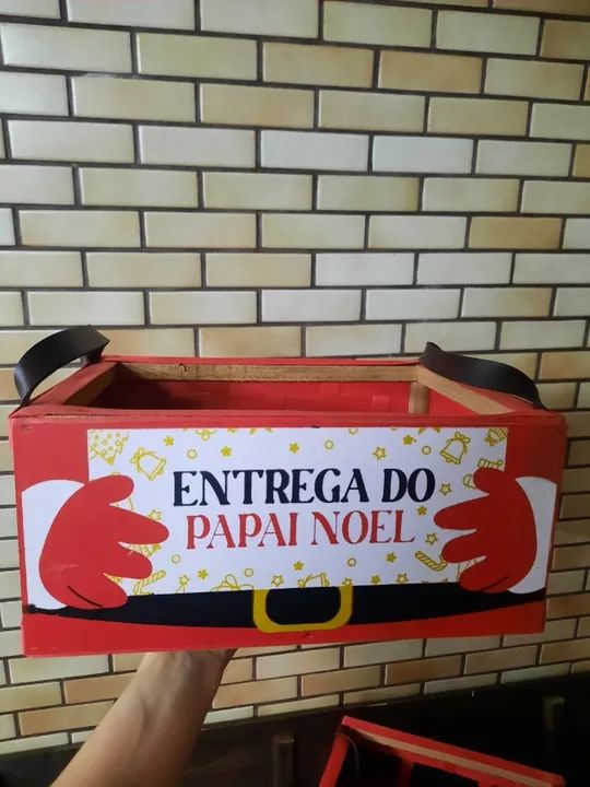 Caixas natal em vime sintético - Foto 2
