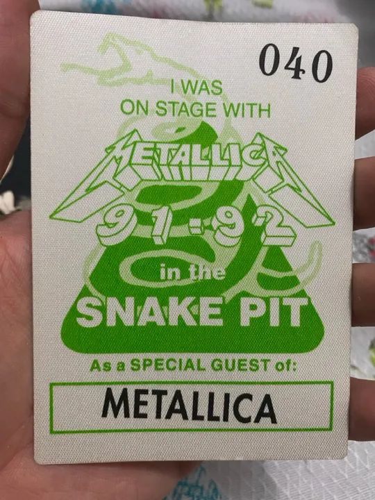 Box Metallica live shit 3 vhs ingresso revista e dvds - Foto 6