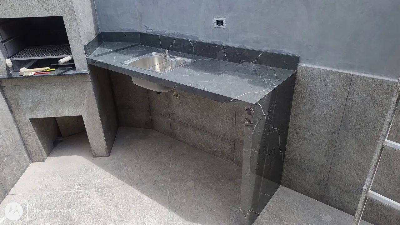 Pia escupida em porcelanato  - Foto 5