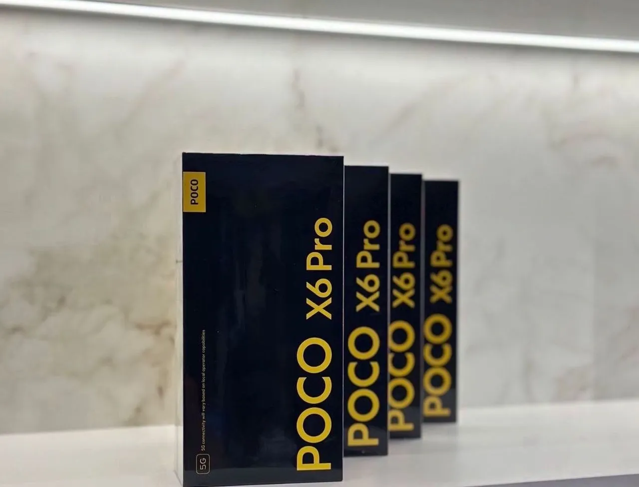 **Poco x6 Pro 5G de 512gb/12 nas cores cinza e preto