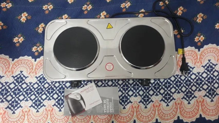 Fogão elétrico 2 bocas na caixa - Foto 3