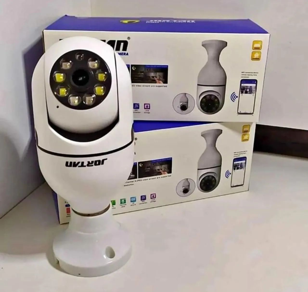 Camera de Segurança Soquete 360 Graus Com infravermelho Conexão Wi-fi64313443587330120