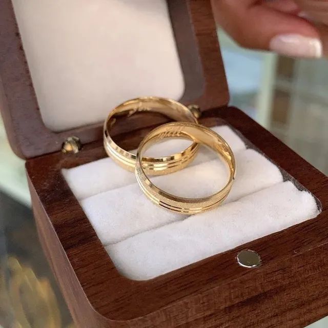 PAR DE ALIANÇAS COMPROMISSO  - Foto 2