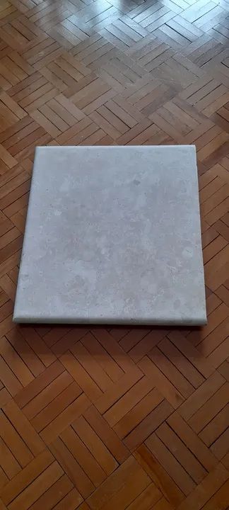 Mármore Travertino, 45cm X 50 cm X 2 cm de espessura - Foto 3