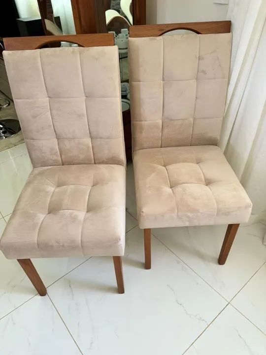 cadeiras madeira maciça troca de mostruário, super oportunidade