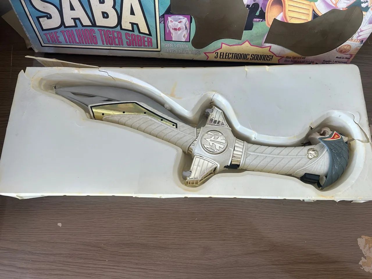 Saba The Talking Tiger Saber Power Rangers  - Foto 2