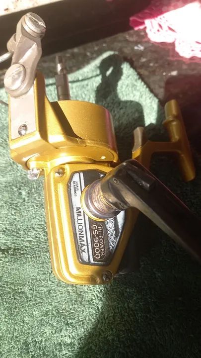 Molinete Daiwa gs 9000 milliomax japonês - Esportes Aquáticos