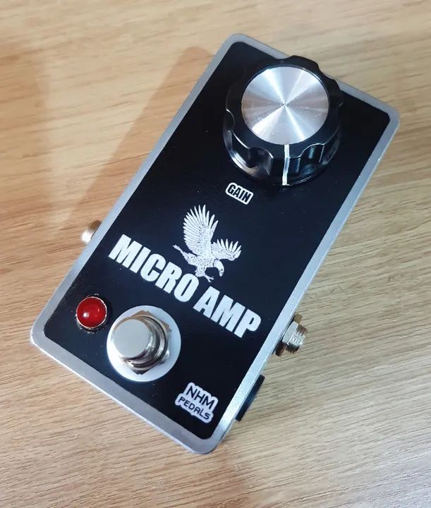 Pedal Nhm Micro Amp Booster Handmade Ñ/é Mxr Boss Joyo Nux - Foto 5