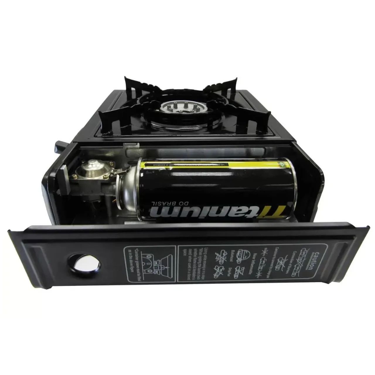 Fogareiro Fogão Portátil Automático Camping Titanium