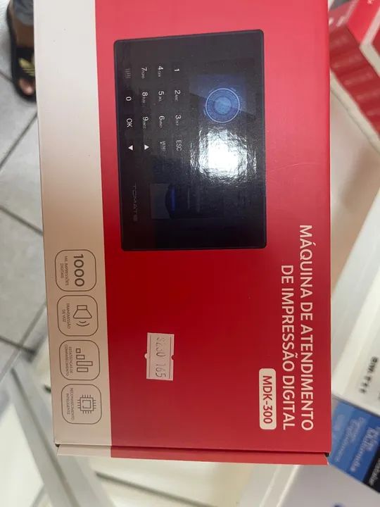 MDK-300 relógio de ponto com leitor de biometria - Foto 2