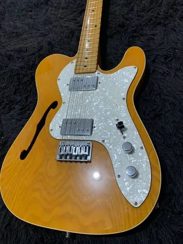 Guitarra Condor Telecaster Thinline Ctx200a Ambar - Foto 3