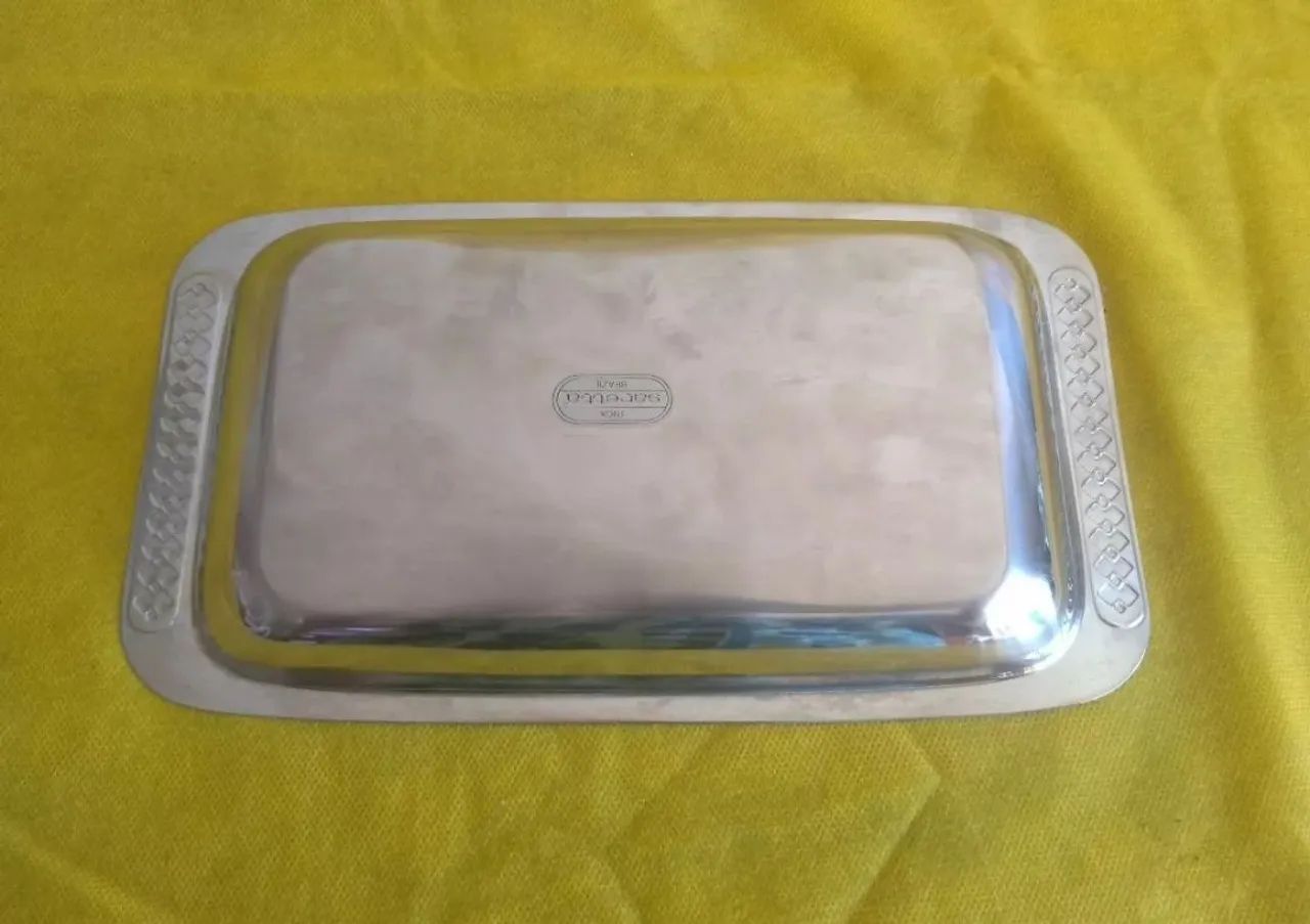 ** MT Travessa Dish Fuente Satetta Aço Inox - Foto 4