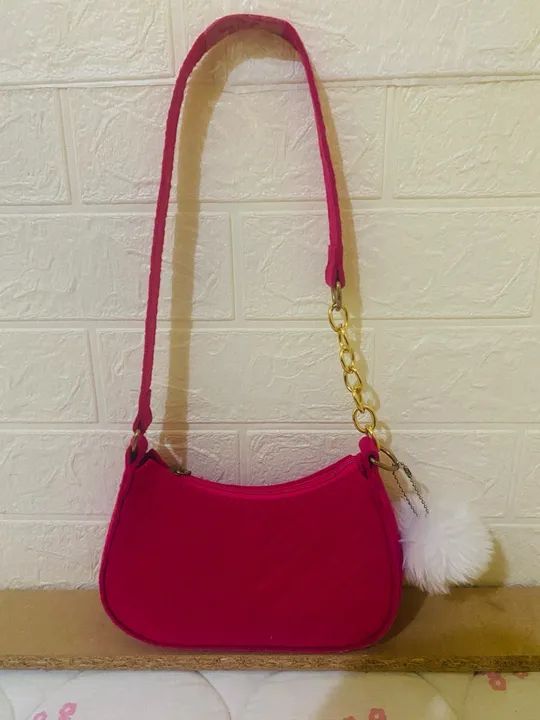 Bolsa Rosa Pink de Ombro - Foto 3