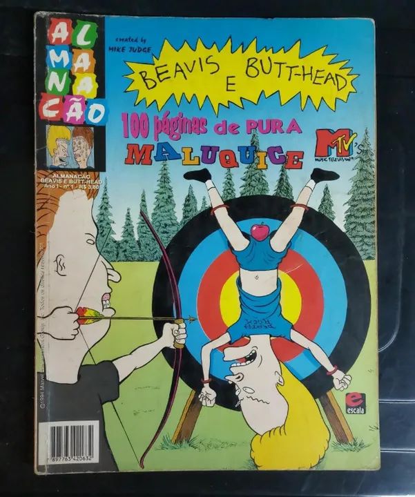 Almanacão Beaves and Butt Head -1994 - 100 páginas