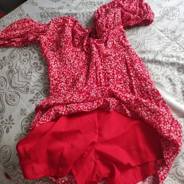 Vestido estampado novo - Foto 4
