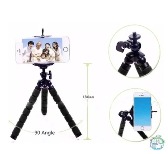 Tripé super flexível para celular e câmeras - Foto 2