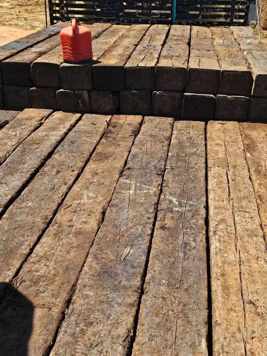 Dormentes de Trem - 17cmx24cmx2,80m - Foto 4