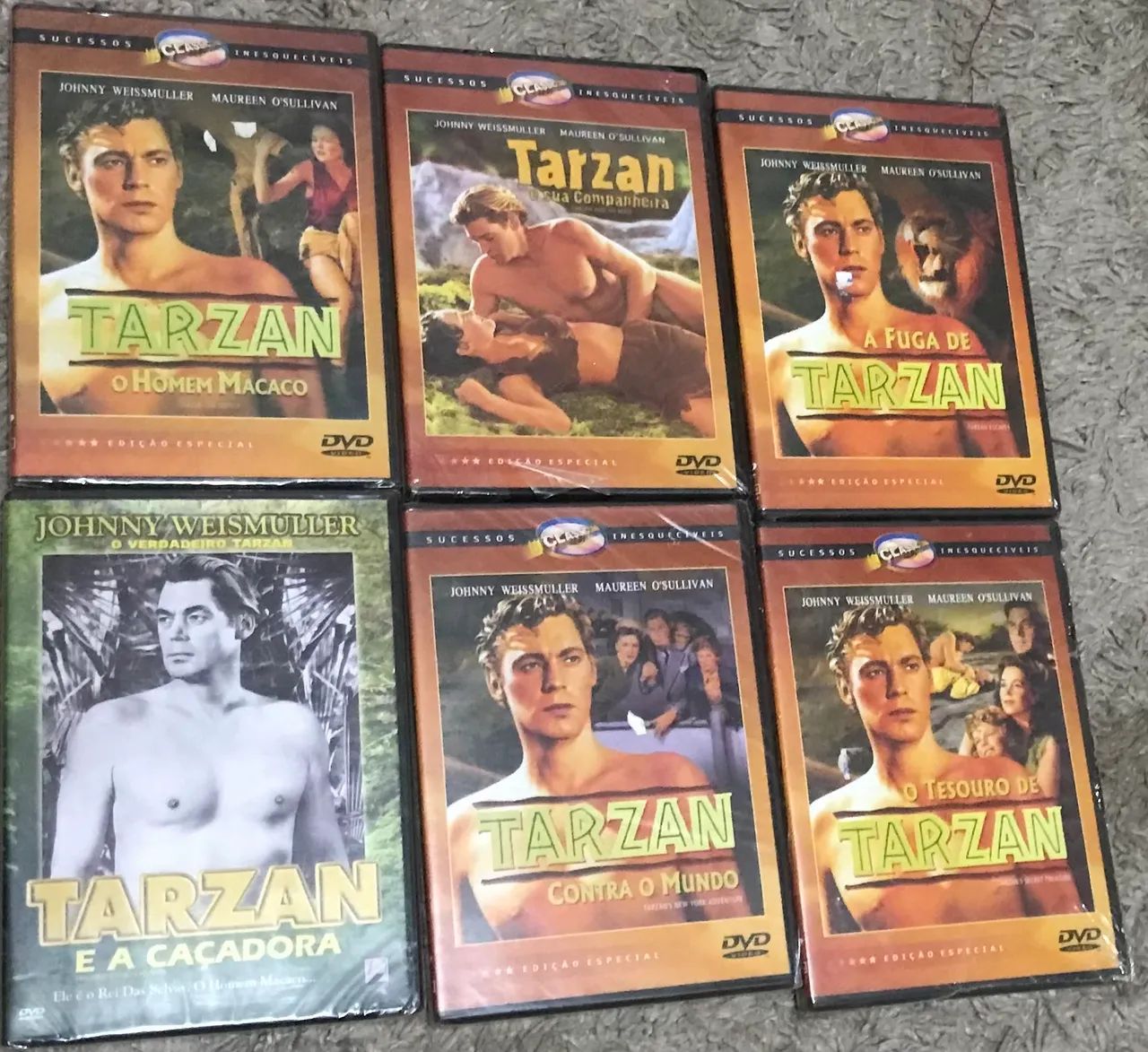 Filmes do Tarzan em DVD
