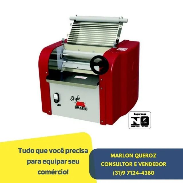 Cilindro de Massa Para Pastel e Salgados Braesi