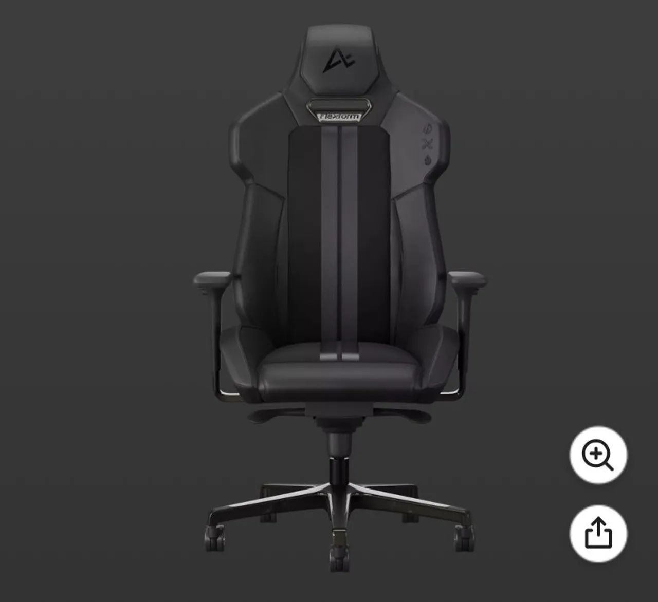 Cadeira Gamer Flexform Alpha 2 Pro Black - Foto 2