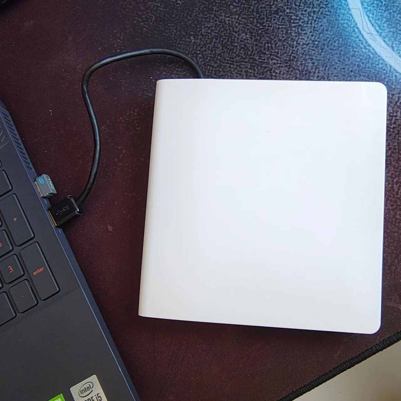 Gravador de CD/DVD Externo - DVD-RW, DVD+RW, CD-RW - Foto 5