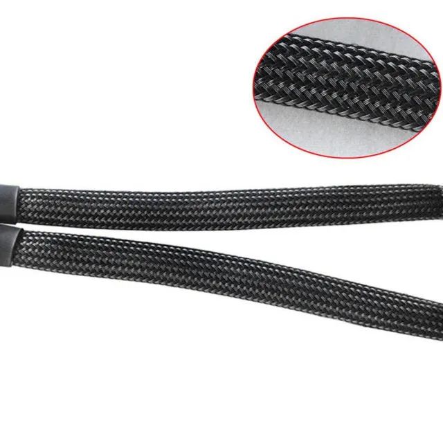 Cabo Adaptador Sleeved 32cm extensão de conexão PCI-E 8 pinos conectores PCIE 6 + 2 Pinos - Foto 6