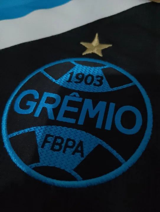 Camisa G Grêmio 2024 Uniforme 3 Torcedor Masculino Oficial Sn - Foto 2