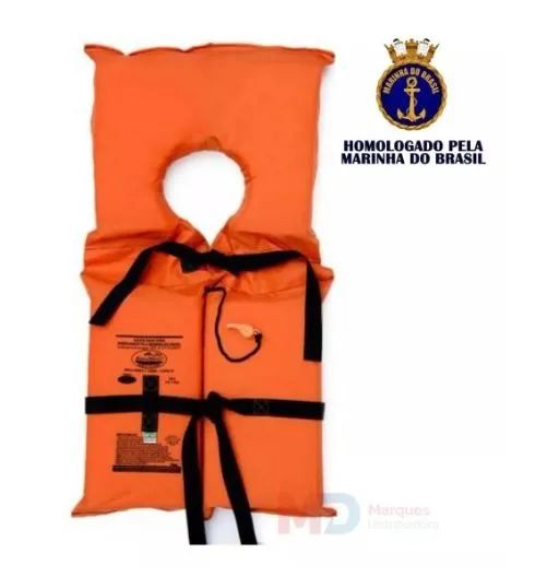 Colete Salva Vidas Homologado Classe III - Rios e Mares-Tam G 55 a 110k (Outr. tam. descr) - Foto 2