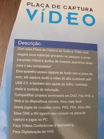 Placa de captura de video USB - Foto 5