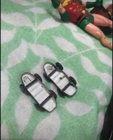 7 Carrinhos de Corrida de Lata - Miniatura Anos 70  - Foto 4