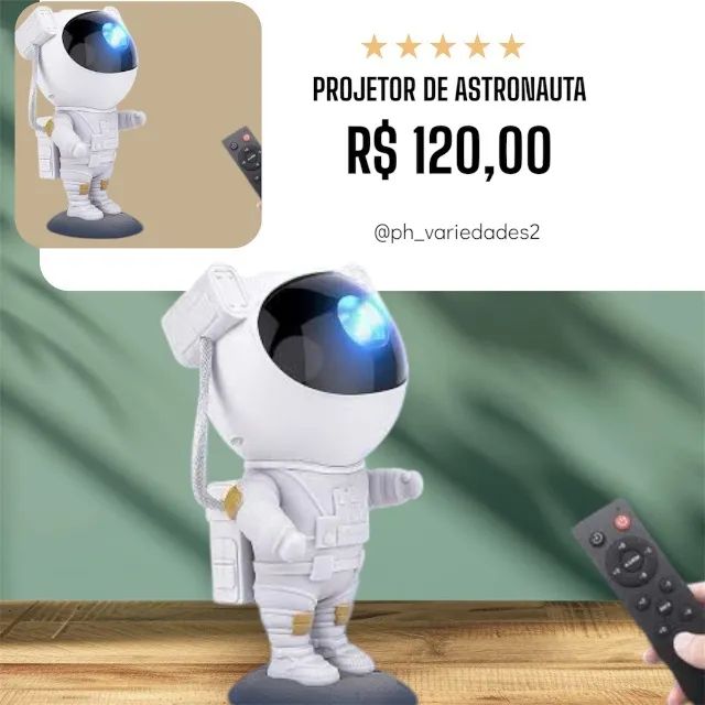 PROJETOR DE ASTRONAUTA / CONSTELAÇÃO 