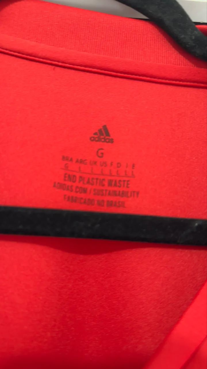 Camisa Flamengo G Treino Comissão Adidas 2022 - Foto 5