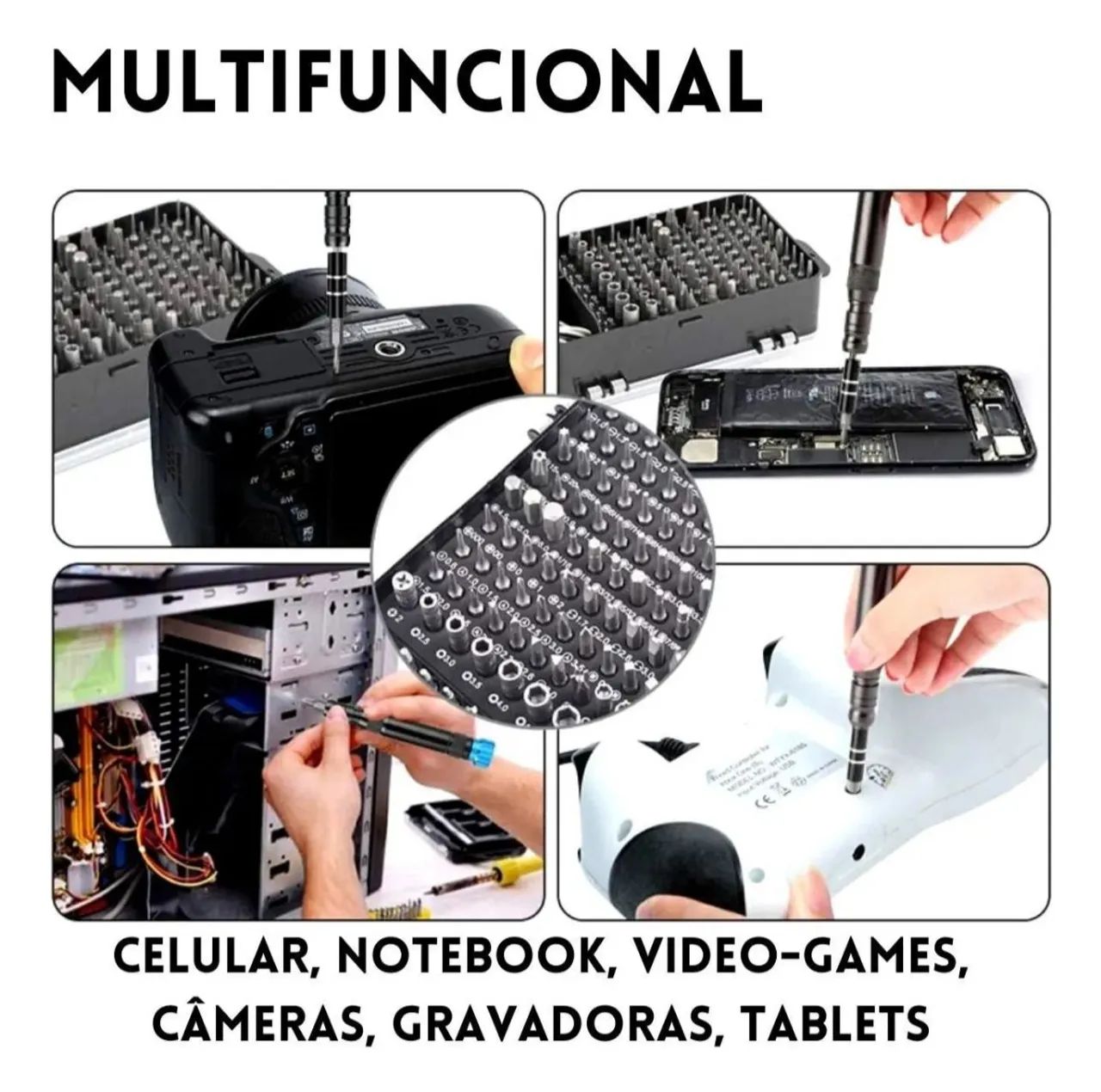 Kit de Ferramentas de Precisão 115 em 164295586453506122