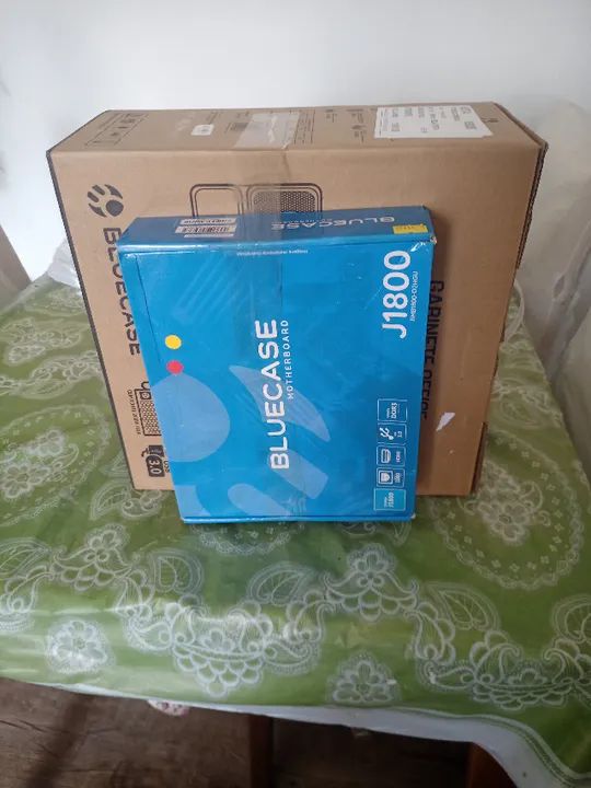 Kit Gabinete Office Slim Bluecase Preto com Fonte 200W - BG-2002 - Foto 4