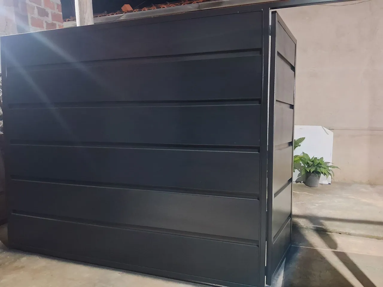 Portão deslizante novo para sua casa a pronta entrega