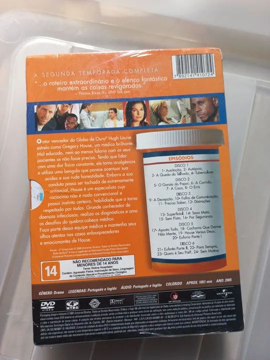 House M.D. - Segunda Temporada - 6 DVDs - Foto 3