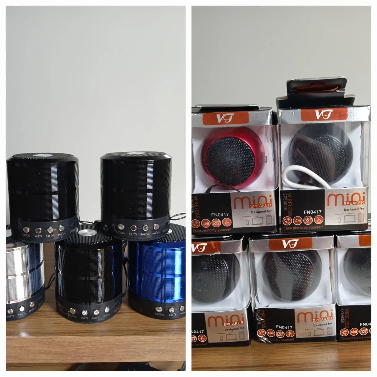 Pague 1 e leve 2 Caixinhas de som portátil Bluetooth 