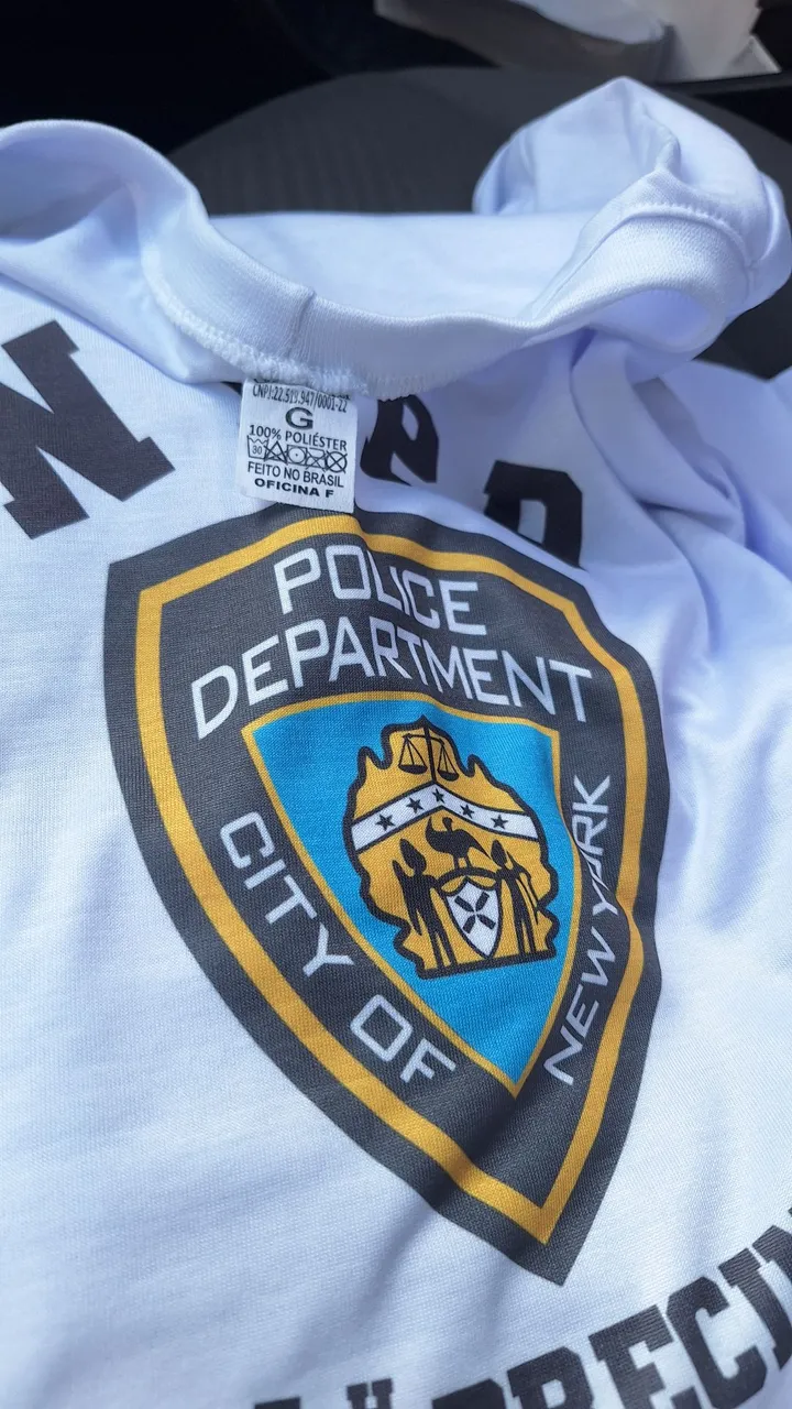 Camiseta New York Police Department - G