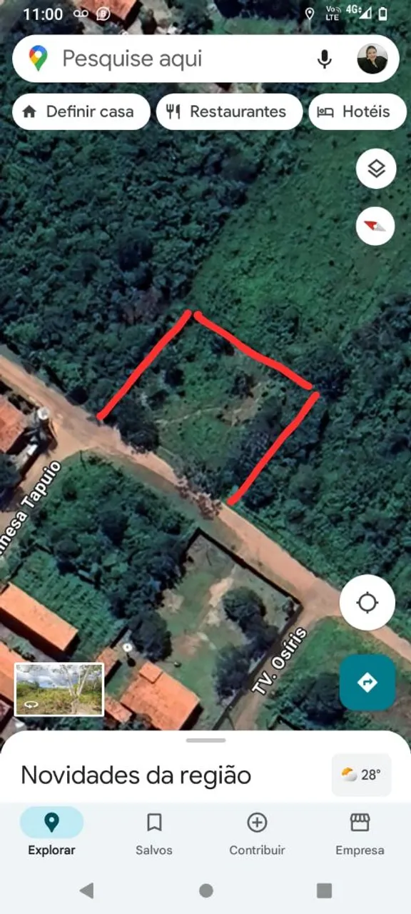 Vendo ou troco terreno