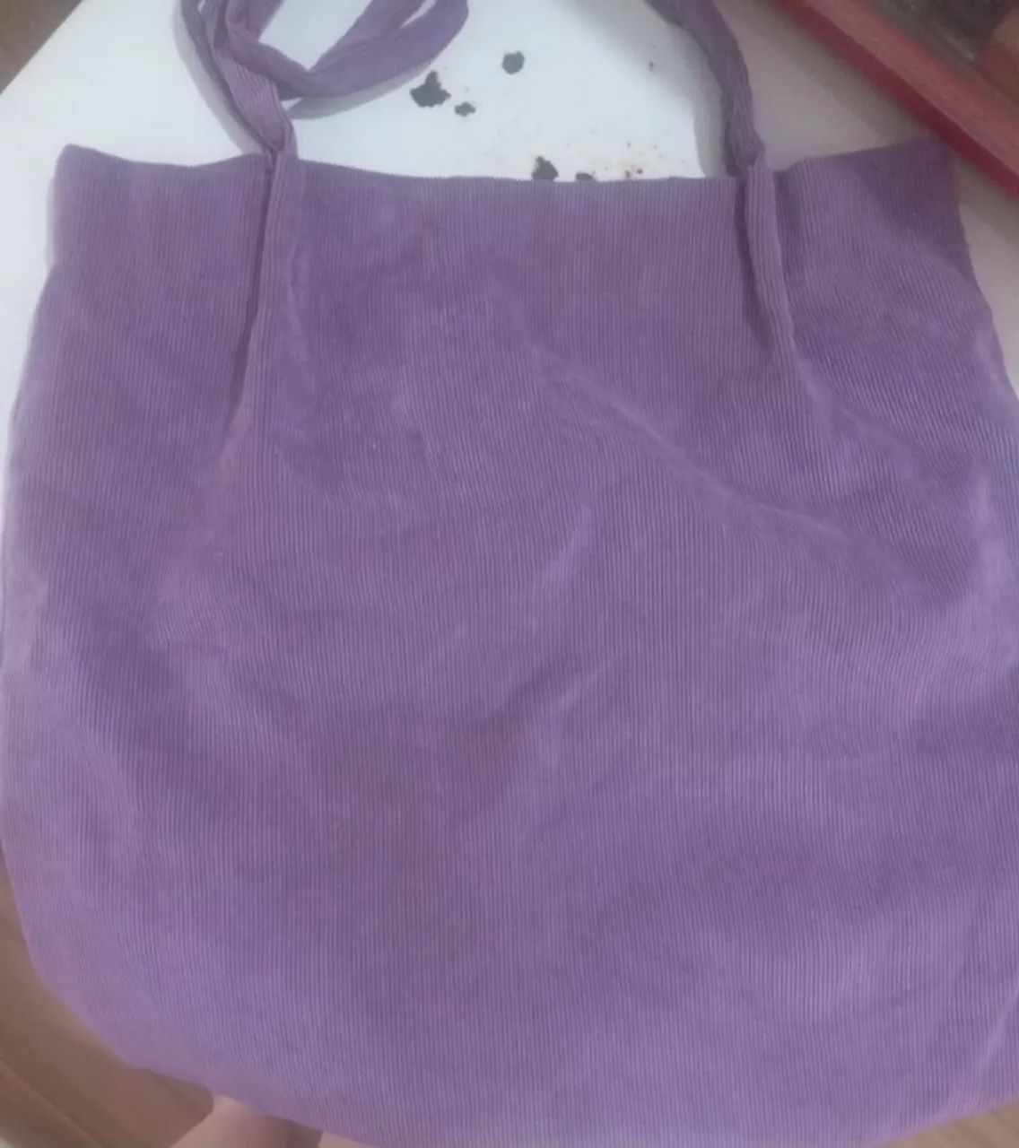 Bolsa veludo cotele - Foto 2