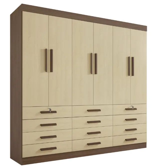 Guarda Roupa 6 Portas 2m30