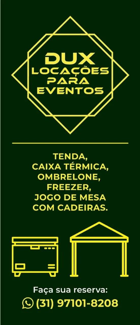 Aluguel de Tendas,  jogo de cadeiras com mesas, Tendas 
