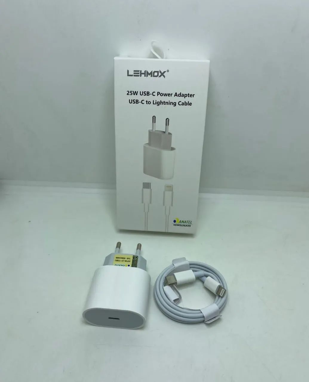 Carregador iPhone 25W lehmox 