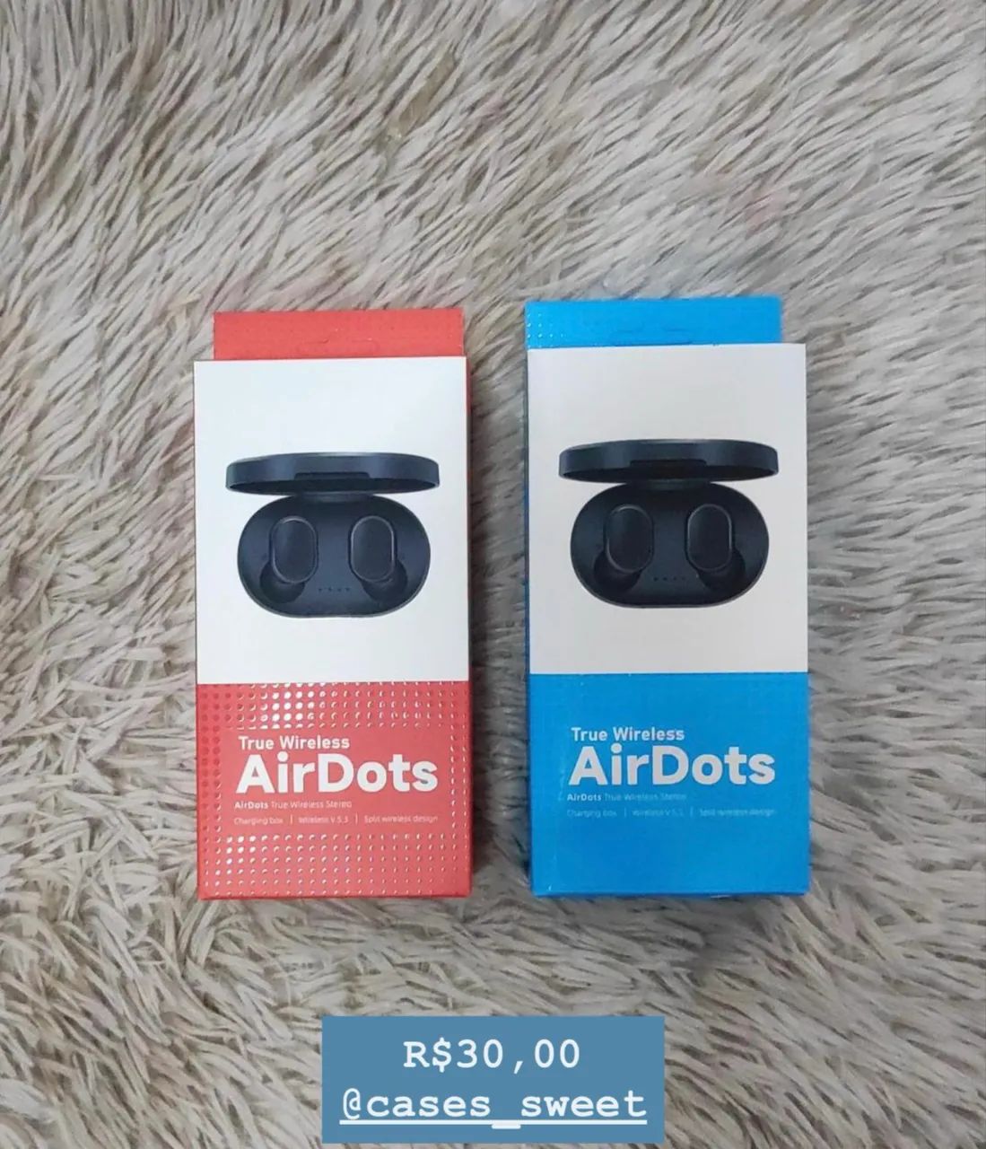 Fones de Ouvido Sem Fio Airdots