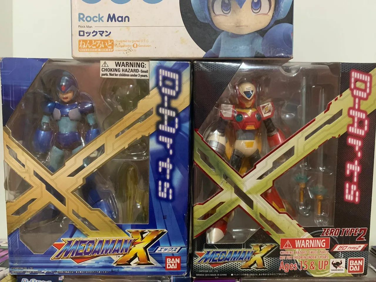 Coleção de Action Figures Mega Man D-Arts - Foto 4