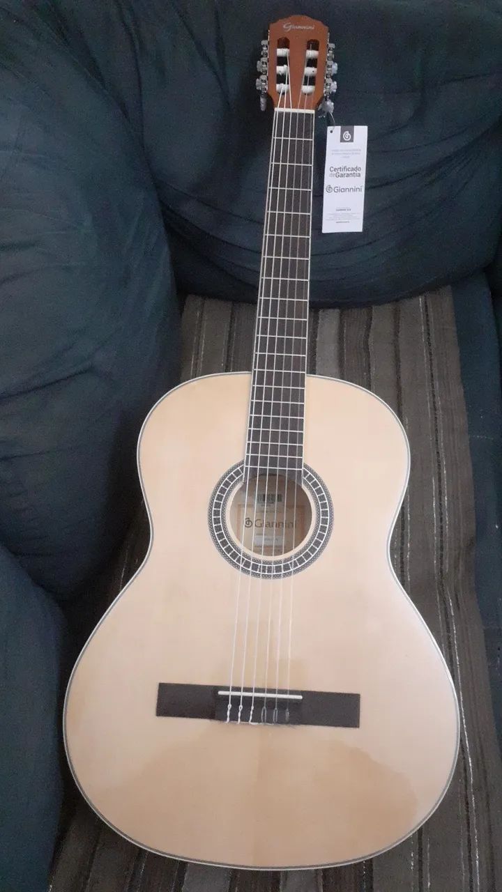 violão Giannini GN 15 nylon novo!